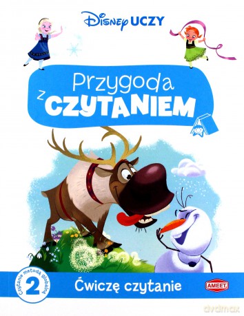 Disney Uczy. Kraina Lodu. Przygoda z czytaniem Ćwiczę czytanie [KSIĄŻKA]