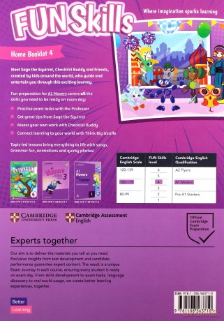 Fun Skills 4 Student's Book with Home Booklet and Downloadable Audio - Bridget Kelly, David Valente [KSIĄŻKA]
