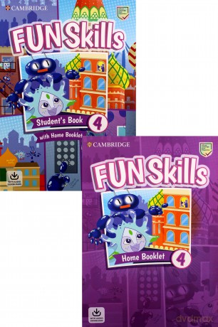 Fun Skills 4 Student's Book with Home Booklet and Downloadable Audio - Bridget Kelly, David Valente [KSIĄŻKA]