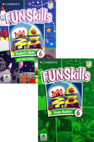 Fun Skills 6 Student's Book with Home Booklet and Downloadable Audio - Bridget Kelly, Stephanie Dimond-Bayir [KSIĄŻKA]