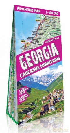 Georgia mapa samochodowo-turystyczna 1:400 000 [KSIĄŻKA]