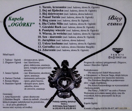 Kapela Ogórki: Bieg Czasu [CD]