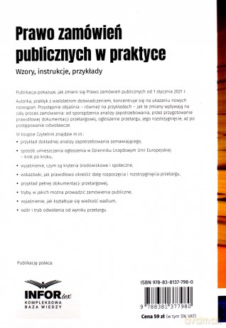 Prawo zamówień publicznych w praktyce - Marta Kozyra [KSIĄŻKA]