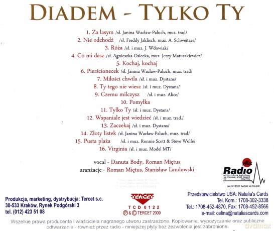 Diadem: Tylko Ty [CD]