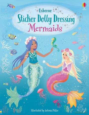 Sticker Dolly Dressing Mermaids - Fiona Watt [KSIĄŻKA]