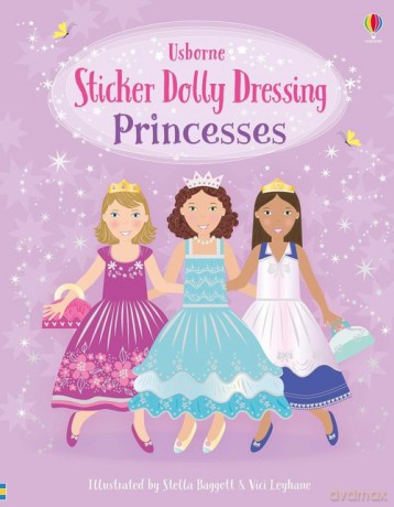 Sticker Dolly Dressing Princesses - Fiona Watt [KSIĄŻKA]