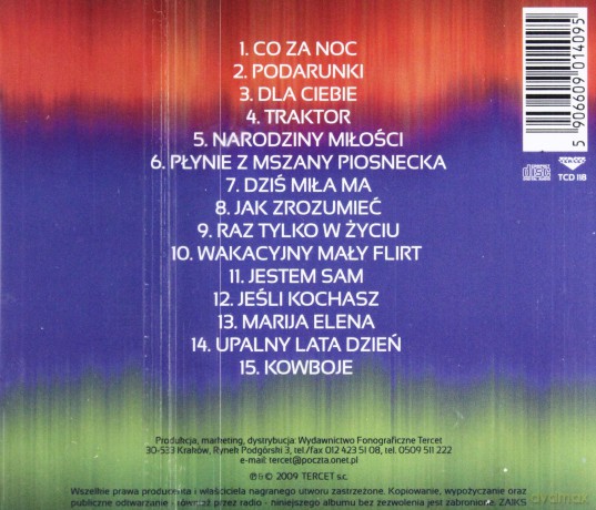 Gołecki: Co Za Noc [CD]