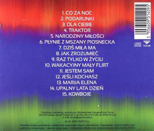 Gołecki: Co Za Noc [CD]