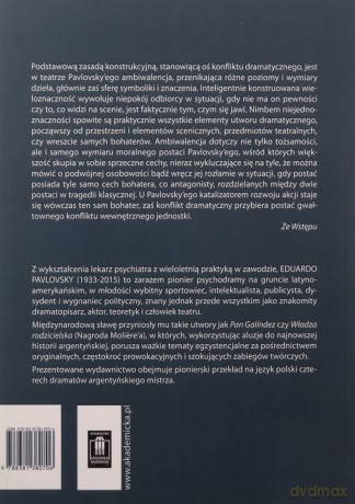 Wybór dramatów Eduardo Pavlovsky - Maria Falska, Michał Hułyk [KSIĄŻKA]