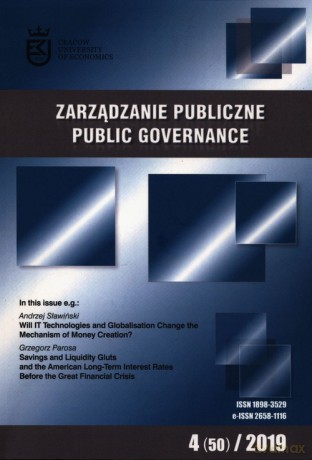 Zarządzanie Publiczne 4 (50) 2019 [KSIAŻKA]