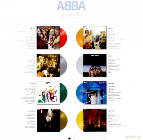 ABBA: The Studio Albums Vinyl Collection [BOX] (Colour) [8xWinyl]