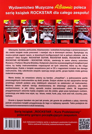 Rockstar Drum Course - kurs podstawowy [KSIĄŻKA]
