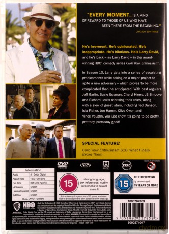 Curb Your Enthusiasm Season 10 (Pohamuj entuzjazm) [2DVD]