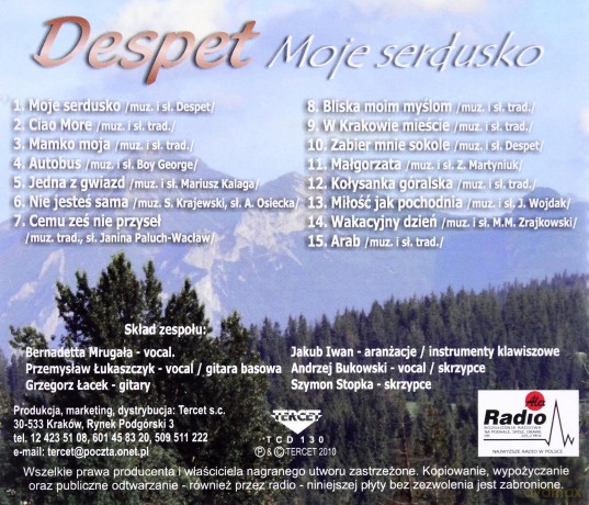 Despet: Moje Serdusko [CD]