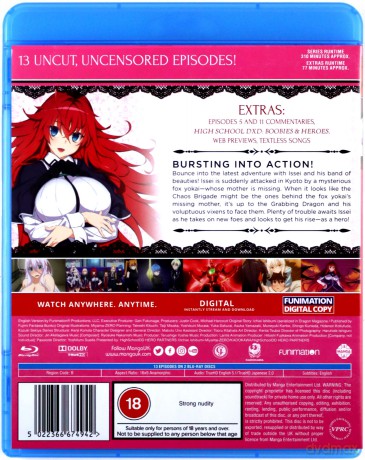 High School Dxd Hero (Season 4) [2xBlu-Ray]