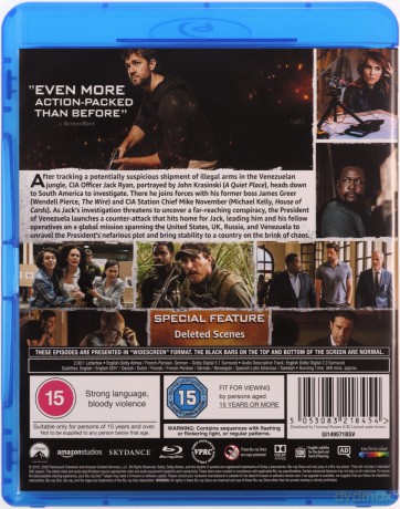 Jack Ryan Season 2 [2xBlu-Ray]