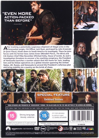 Jack Ryan Season 2 [3DVD]
