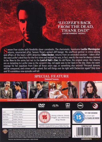 Lucifer Season 4 (Lucyfer) [2DVD]