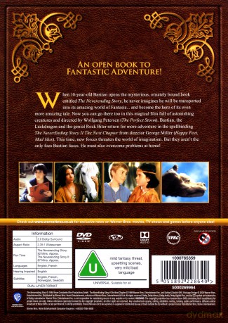 Neverending Story 1 & 2 (Niekończąca się opowieść 1-2) [DVD]