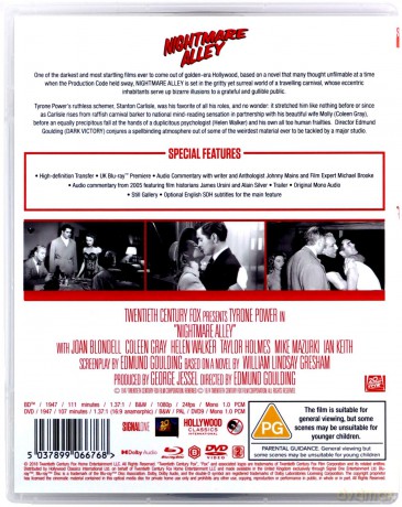 Nightmare Alley [Blu-Ray]+[DVD]
