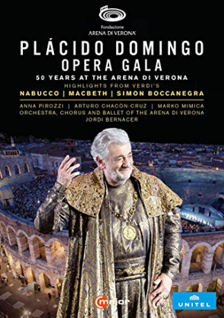 Placido Domingo Opera Gala - 50 Years At The Arena Di Verona [2DVD]