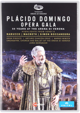 Placido Domingo Opera Gala - 50 Years At The Arena Di Verona [2DVD]