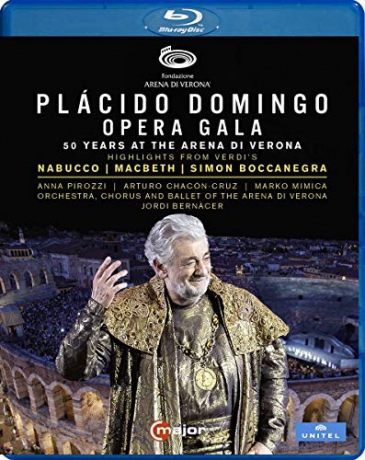 Placido Domingo Opera Gala - 50 Years At The Arena Di Verona [Blu-Ray]