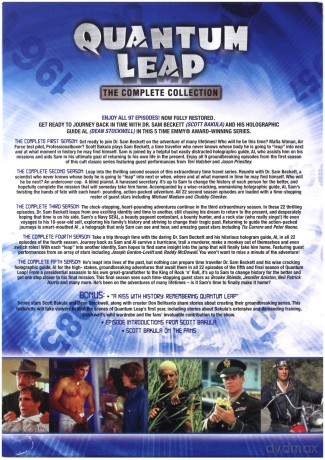 Quantum Leap: Complete Series (Zagubiony w czasie) [27DVD]