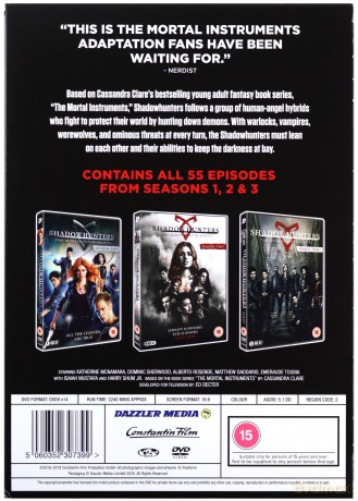 Shadowhunters: Seasons 1-3 [12DVD]