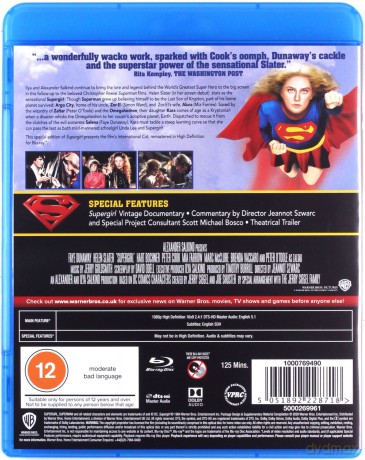 Supergirl (1984) [Blu-Ray]