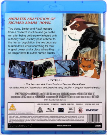 The Plague Dogs [Blu-Ray]