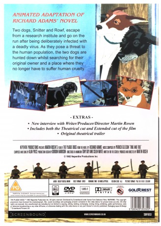 The Plague Dogs [DVD]