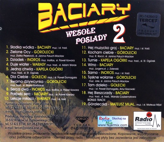 Baciary: Wesołe Posiady 2 [CD]