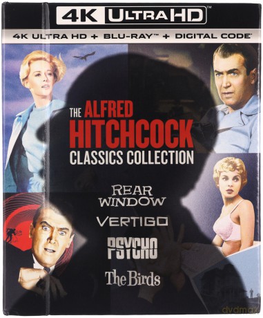 The Alfred Hitchcock Classics Collection [BOX] [4xBlu-Ray 4K]+[4xBlu-Ray]