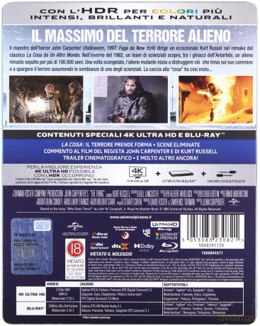 Coś (steelbook) [Blu-Ray 4K]+[Blu-Ray]