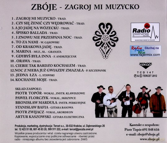 Zbóje: Zagroj Mi Muzycko [CD]