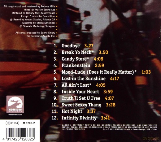 Sonny Emory: Rock Hard Cachet [CD]