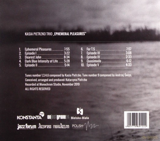 Kasia Pietrzko Trio: Ephemeral Pleasures [CD]