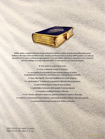 Wielkie Tajemnice Biblii 24: Święci i błogosławieni [książka]+[DVD] 