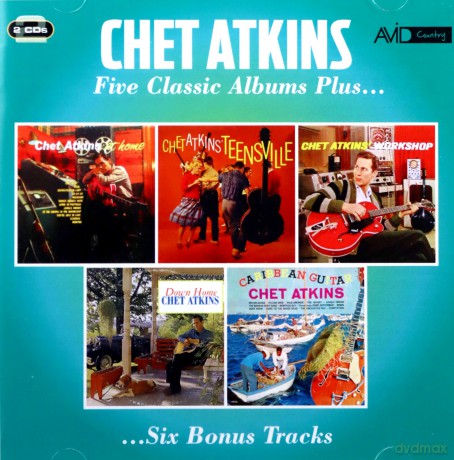 Chet Atkins: At Home / Teensville / Chet Atkin's Workshop / Down Home / Caribbean Guitar [CD]