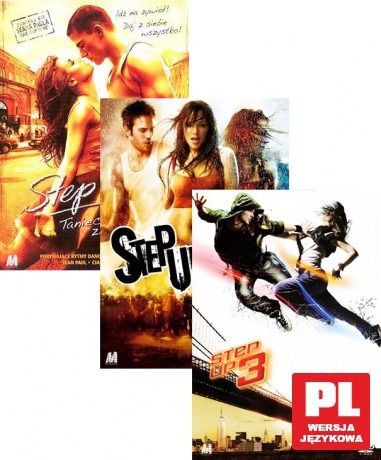 Step Up Trylogia: Step Up / Step Up 2 / Step Up 3 [3DVD]