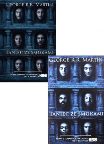 Taniec ze smokami tom 1+2 - George R.R. Martin Pakiet [2xKSIĄŻKA]