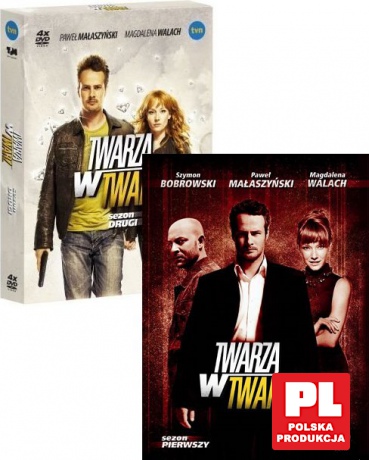 Twarzą w twarz sezon 1 + 2 [8DVD]
