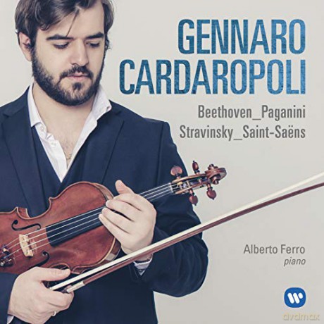 Gennaro Cardaropoli,: Beethoven, Paganini, Stravinsk [CD]