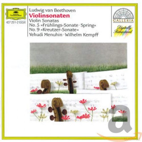 Wilhelm Kempff: Beethoven: Violin Sonatas [CD]