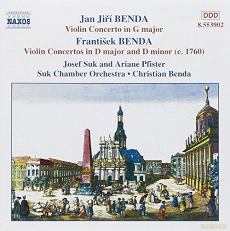 Christian Benda: Benda - Violin Concertos [CD]