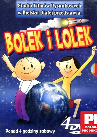 Bolek i Lolek: W Europie / Grobowiec Faraona/ Muzykanci / Grobowiec Faraona [BOX] [4DVD]