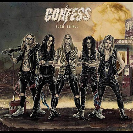 Confess: Burn'Em All [CD]