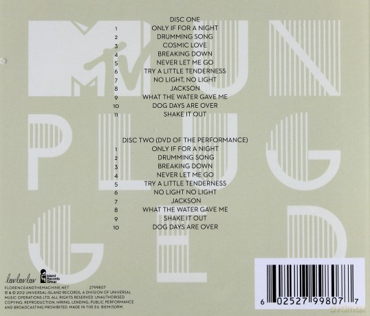 Florence & The Machine: MTV Unplugged (Deluxe) [CD]+[DVD]