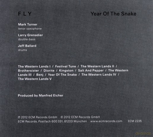 Fly Trio (Turner,Grenadier,Ballard): Year Of The Snake [CD]